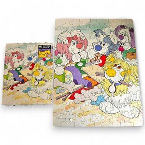 Golden Disney Fluppy Dogs 99 Piece Puzzle Colorful 80s Kid COMPLETE Vintage 1986